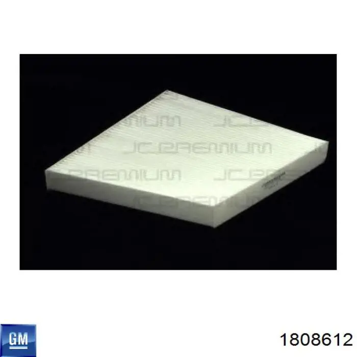Фильтр воздушный отопителя General Motors 1808612 цена, от 3.66 USD