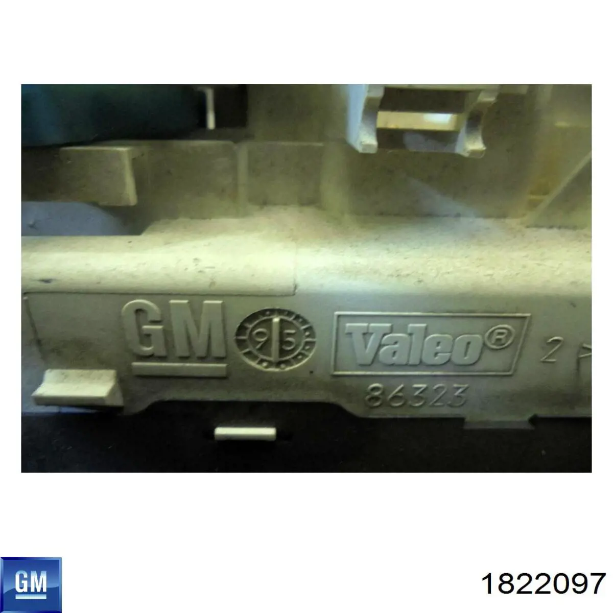 1822097 General Motors unidade de controlo dos modos de aquecimento/condicionamento