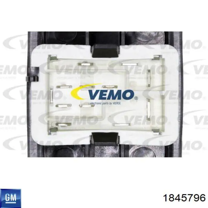 Резистор печки 1845796 General Motors