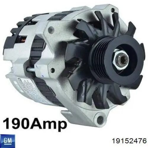 19152476 General Motors Генератор автомобильный