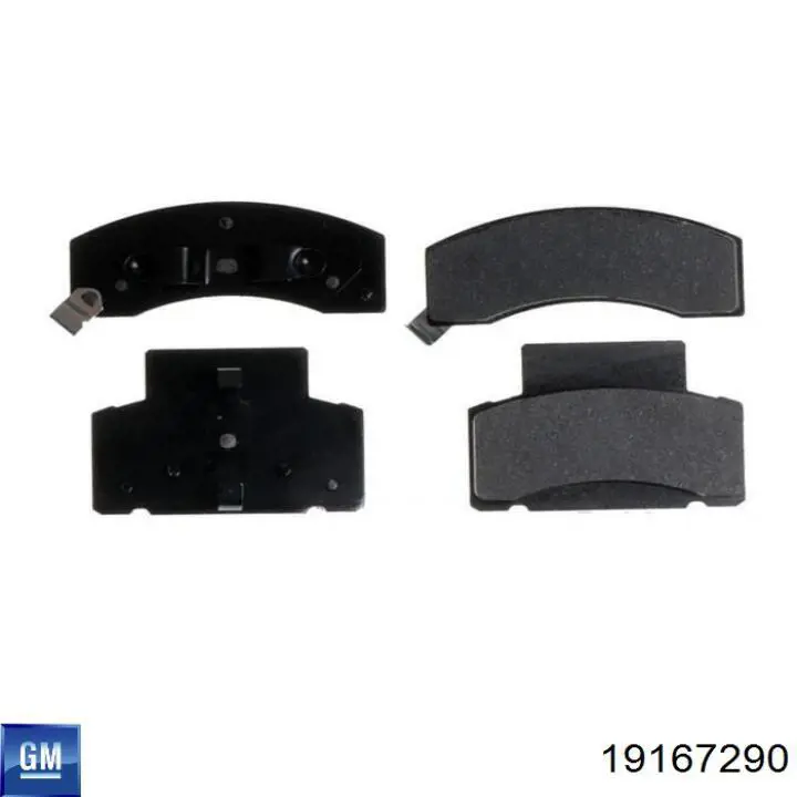 Передние тормозные колодки MX370 Wagner