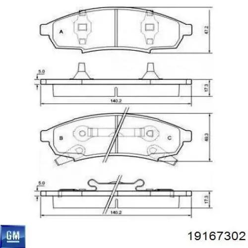 Колодки Wagner ZX376 цена, от 27.17 USD