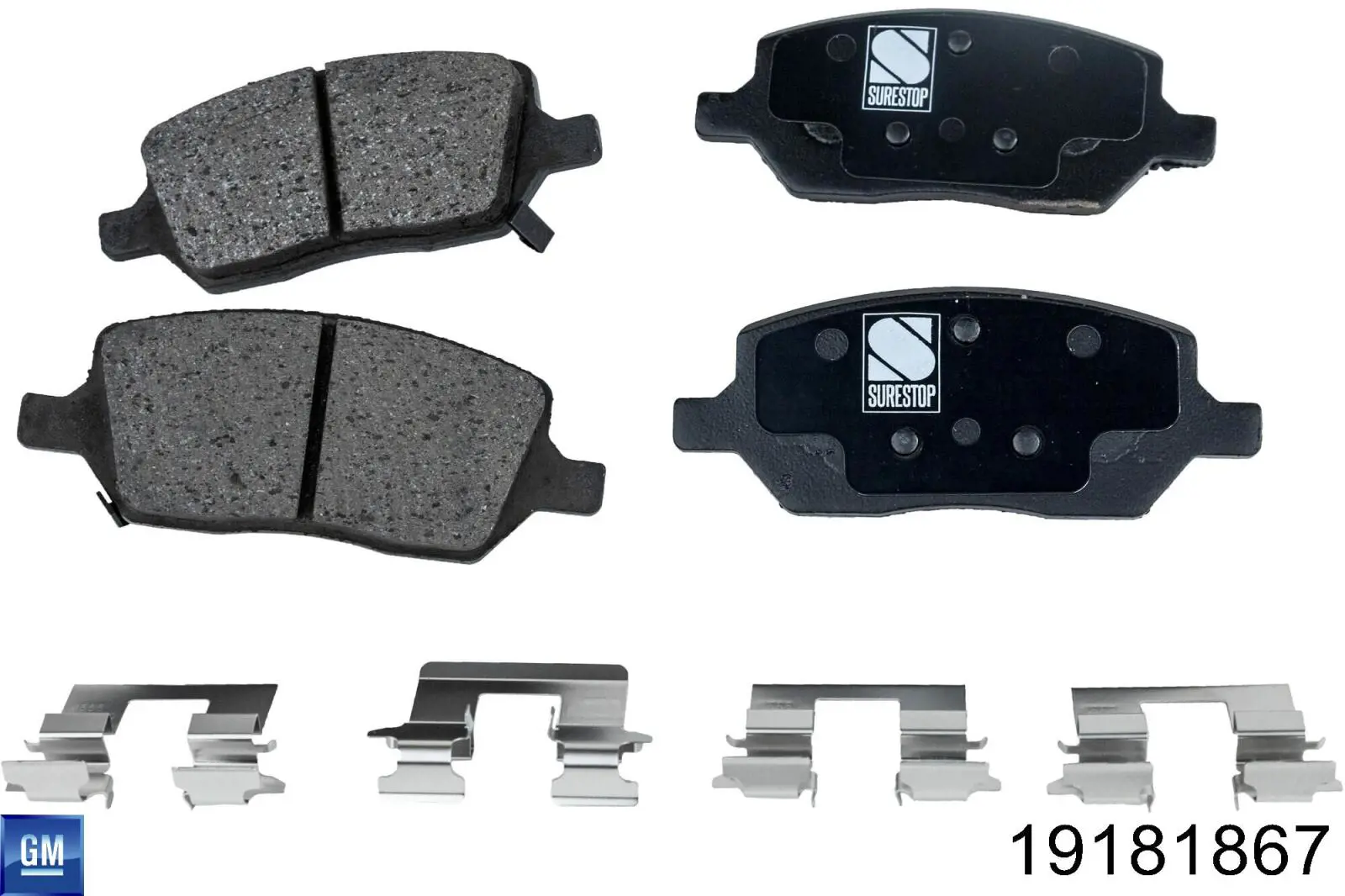 Купить SP2178 Hi-q Колодки тормозные задние, дисковые