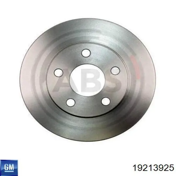 17255 ABS Диск тормозной передний