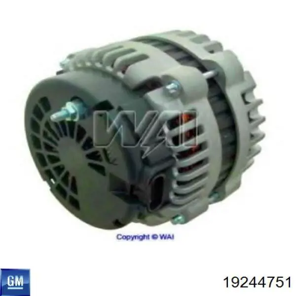 Автомобильный генератор General Motors 19244751 цена, от 448.07 USD