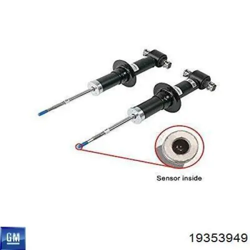 Купить 19420493 General Motors Амортизатор передней подвески