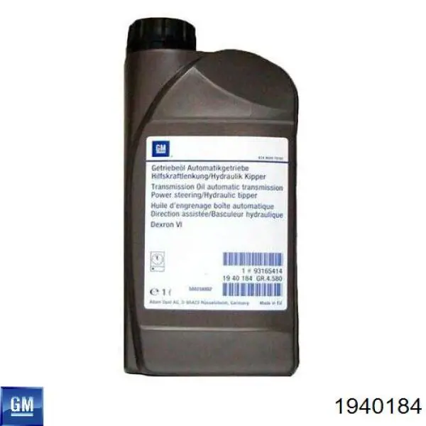 1940184 GM Aceite caja de cambios original y equivalente