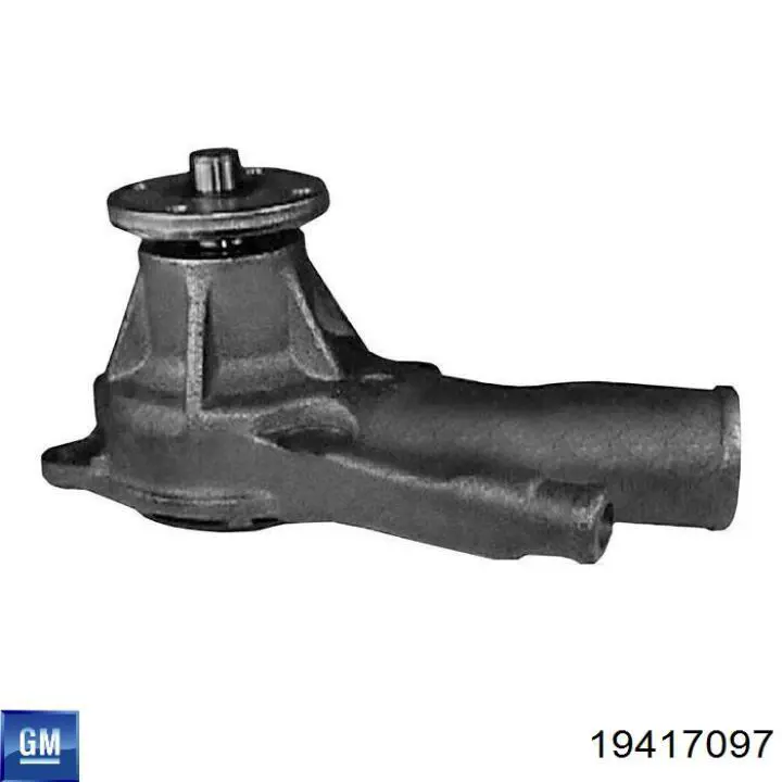 Водяной насос General Motors 19417097