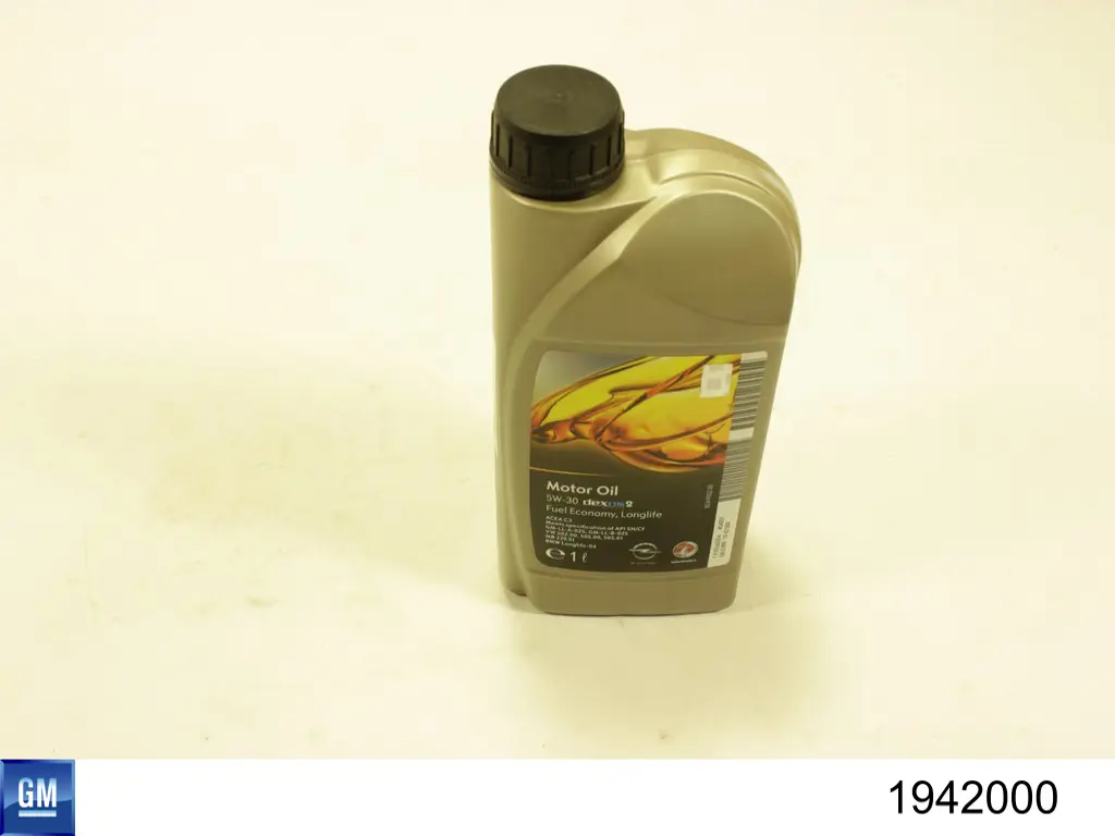 1942000 General Motors Масло двигателя