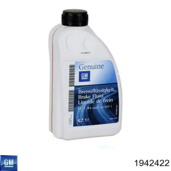 1942422 GM Liquido de frenos original y equivalente