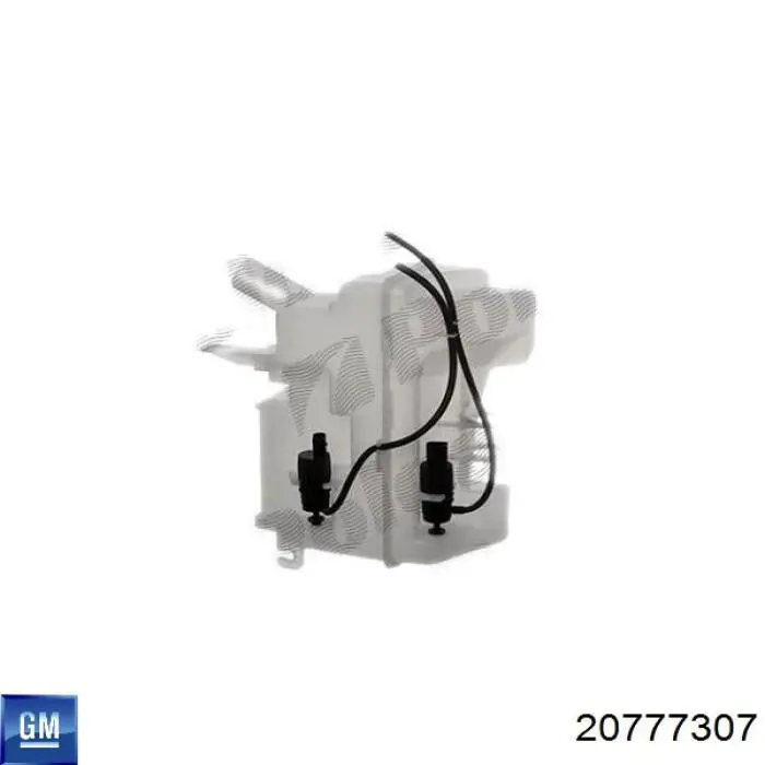 20777307 Opel tanque de fluido para lavador de vidro