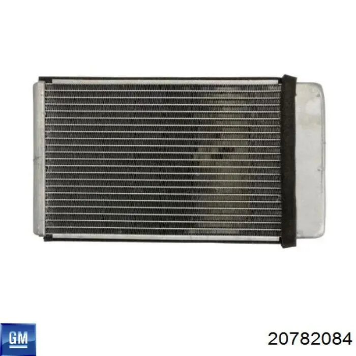 Радиатор печки (отопителя) General Motors 20782084