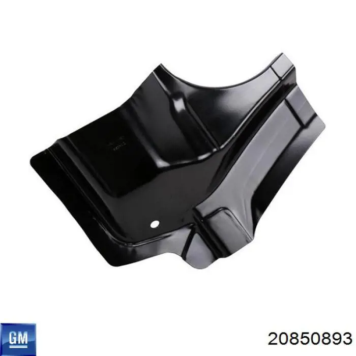 Купить 20850893 General Motors Шина бампера заднего