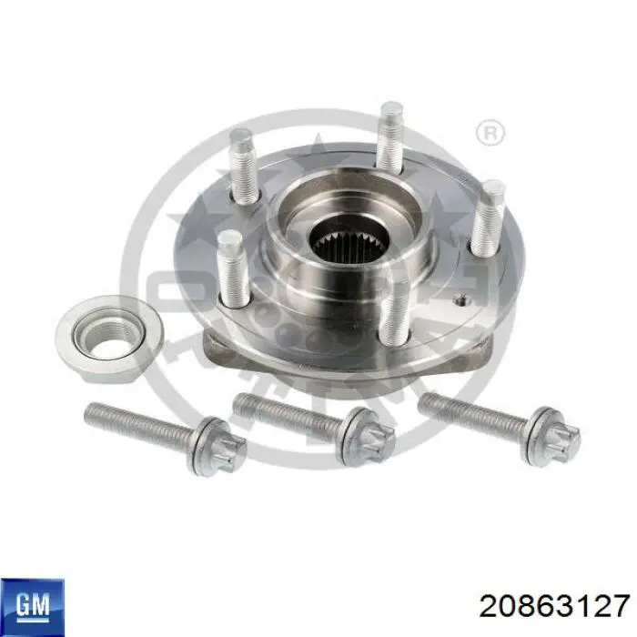 Передняя ступица 20863127 General Motors