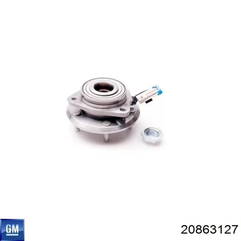 Купить 20863127 General Motors Ступица переднего колеса