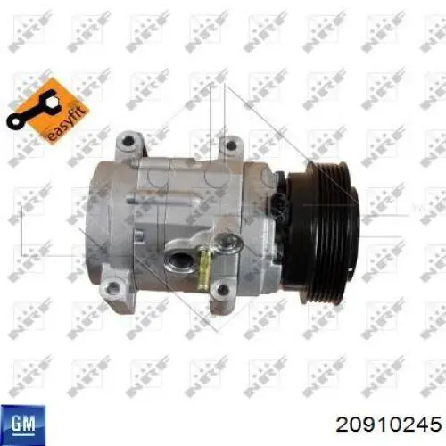 Компрессор системы кондиционирования General Motors 20910245 цена, от 381.06 USD