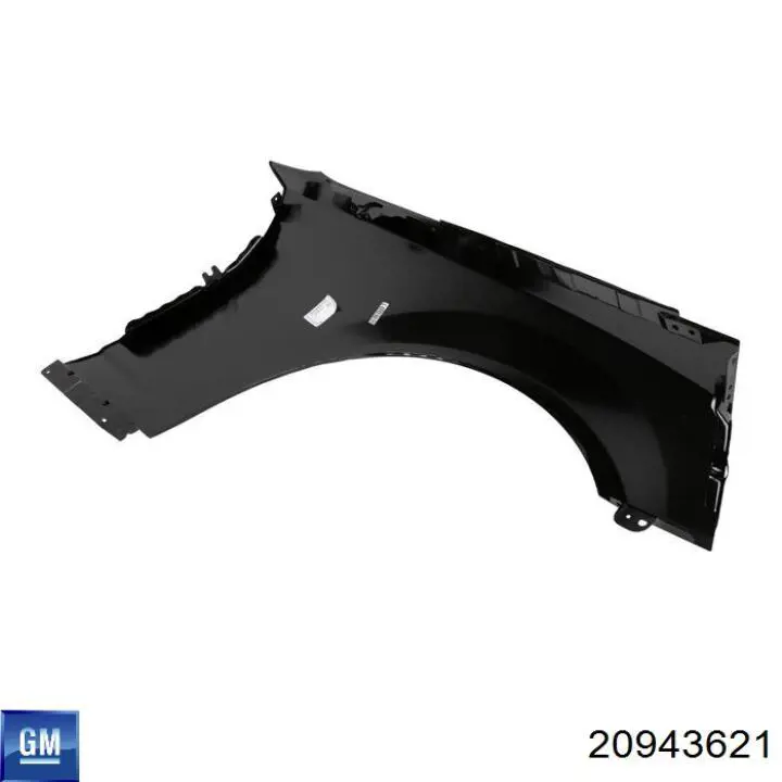 Крыло переднее левое General Motors 20943621 цена, от 62.48 USD