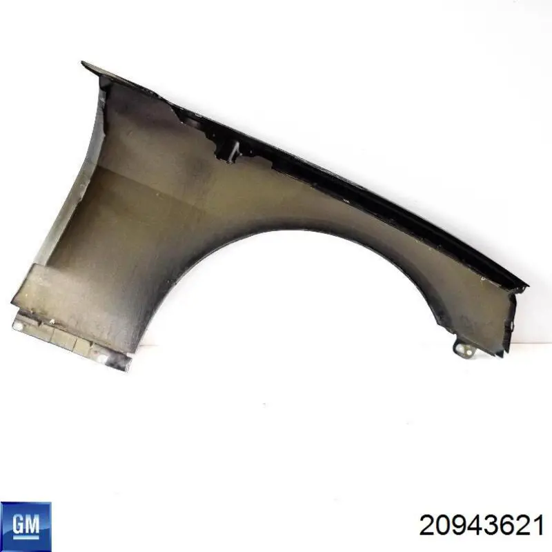 Крыло переднее левое 20943621 General Motors