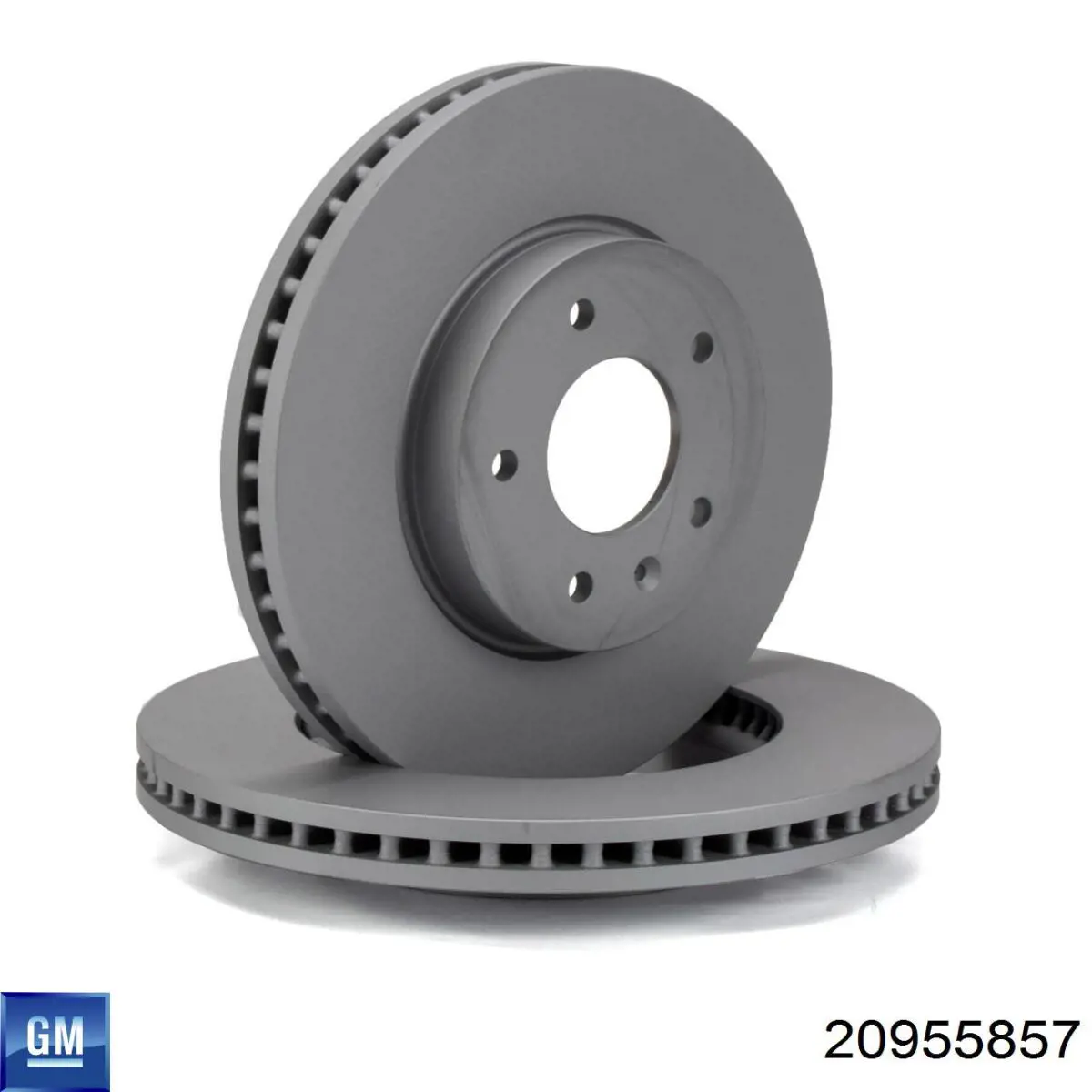 Передние тормозные диски 20955857 General Motors