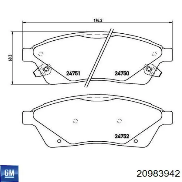 Тормозные колодки ABS 35450