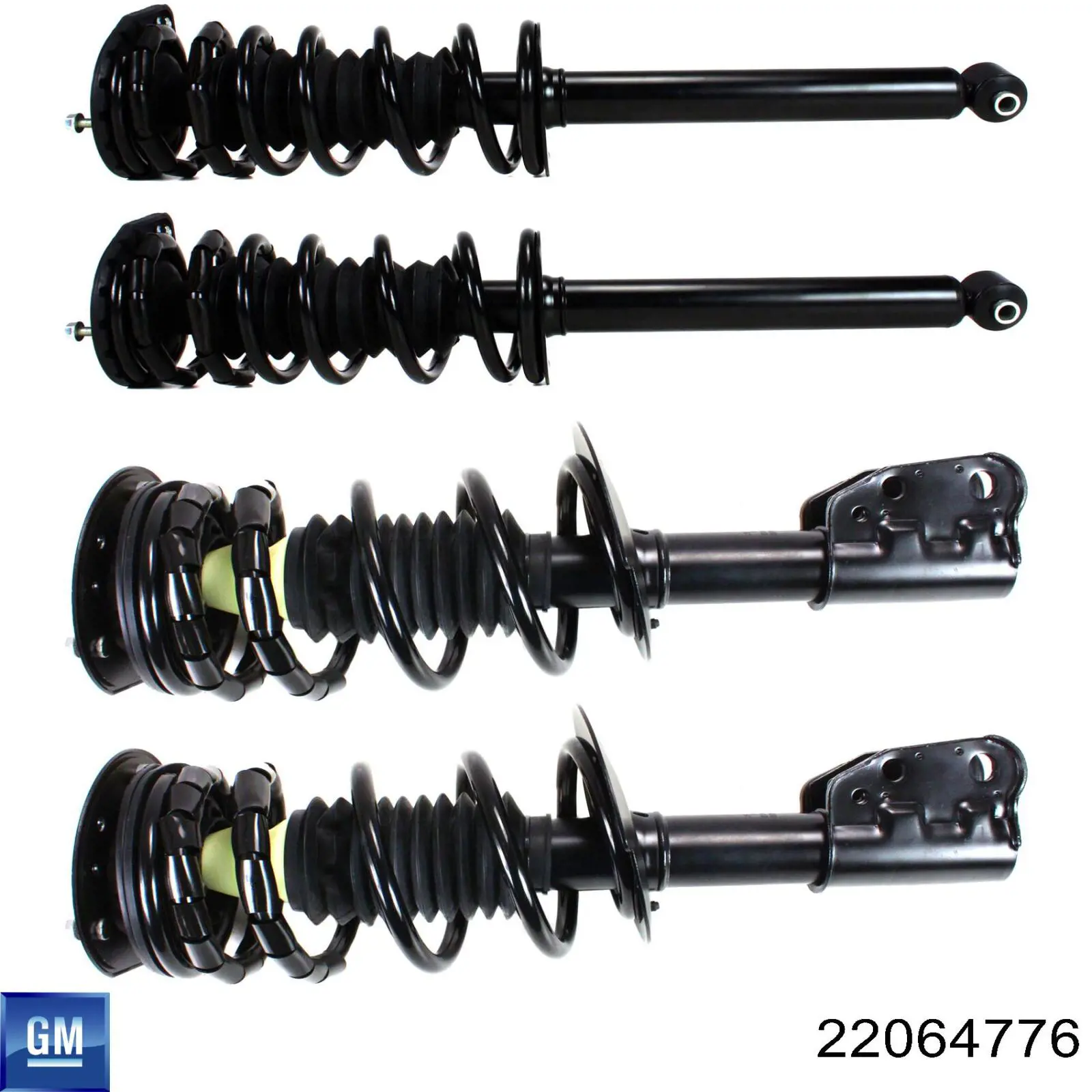 Амортизатор передний 88945676 General Motors