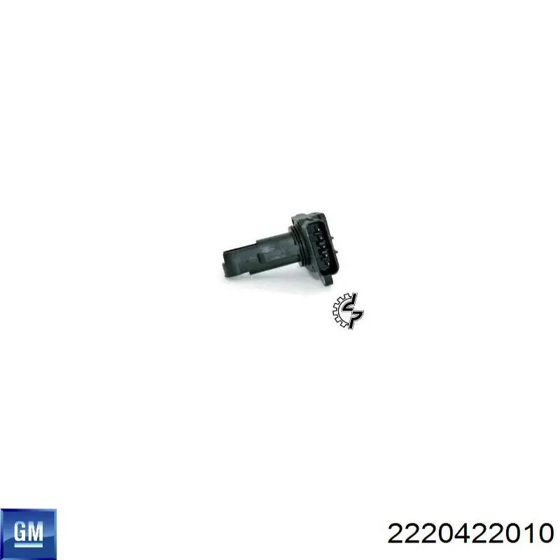 Датчик массового расхода воздуха General Motors 2220422010 цена, от 26.07 USD