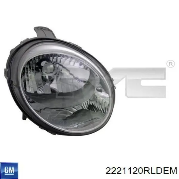  Правая фара Daewoo Matiz 