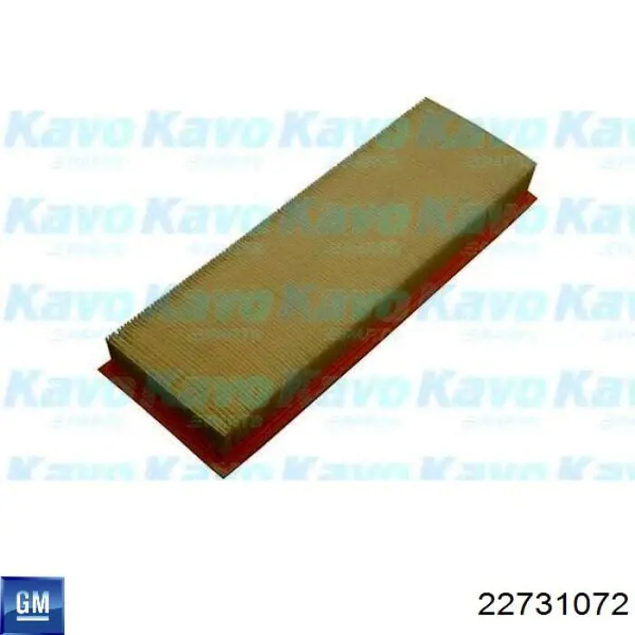 Воздушный фильтр 22731072 General Motors