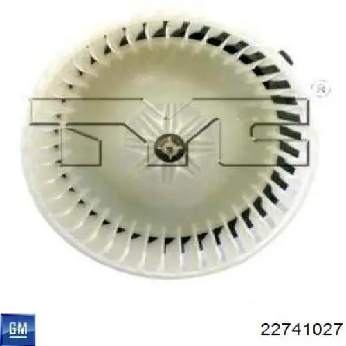 Мотор вентилятора печки (отопителя салона) General Motors 22741027 цена, от 152.02 USD