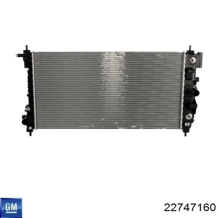 13241722 General Motors радиатор