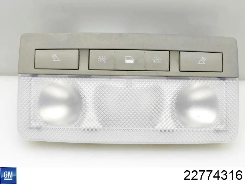1230143 Opel плафон освещения салона (кабины)
