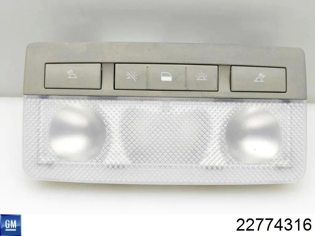 22774316 Peugeot/Citroen quebra-luz de iluminação de salão (de cabina)