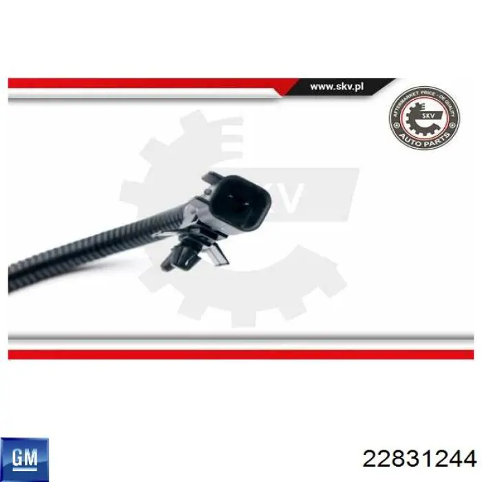 Датчик ABS передний General Motors 22831244