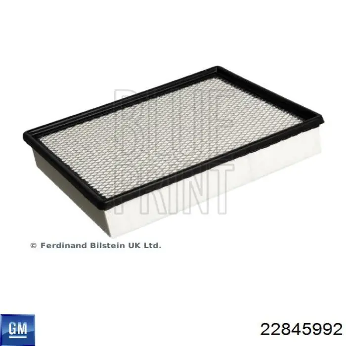 Купить 22845992 General Motors Автомобильный фильтр воздуха