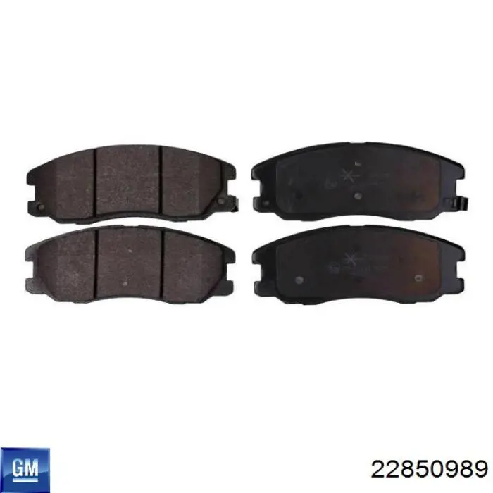 Колодки General Motors 22850989 цена, от 25.94 USD