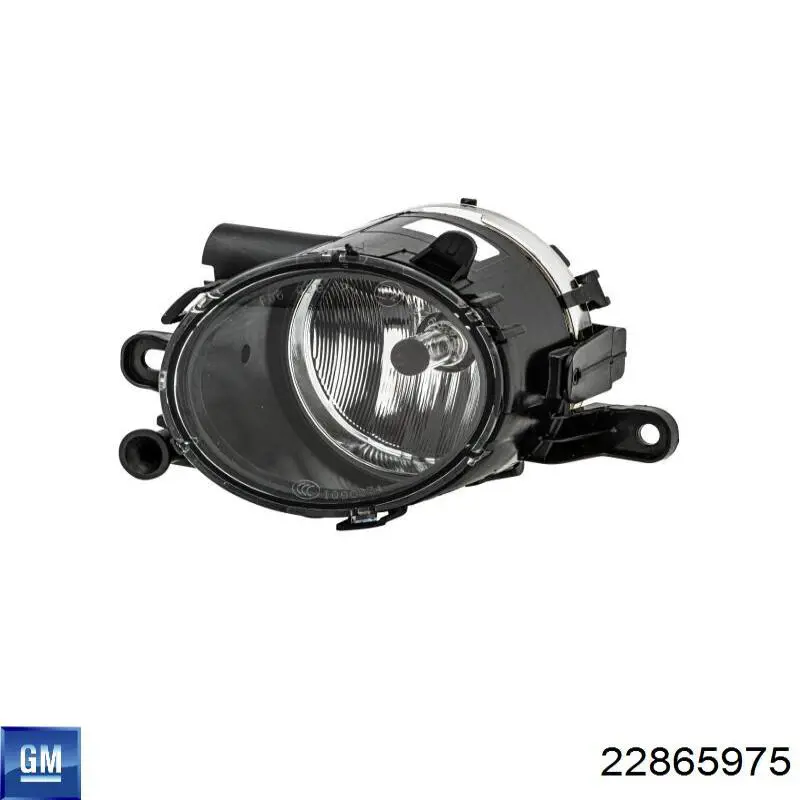 Фара противотуманная, правая Opel 22865975 цена, от 59.01 USD