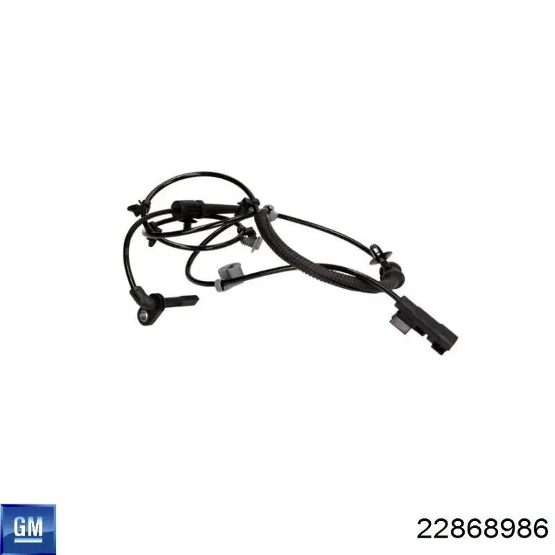 22868986 Peugeot/Citroen датчик абс (abs передний)