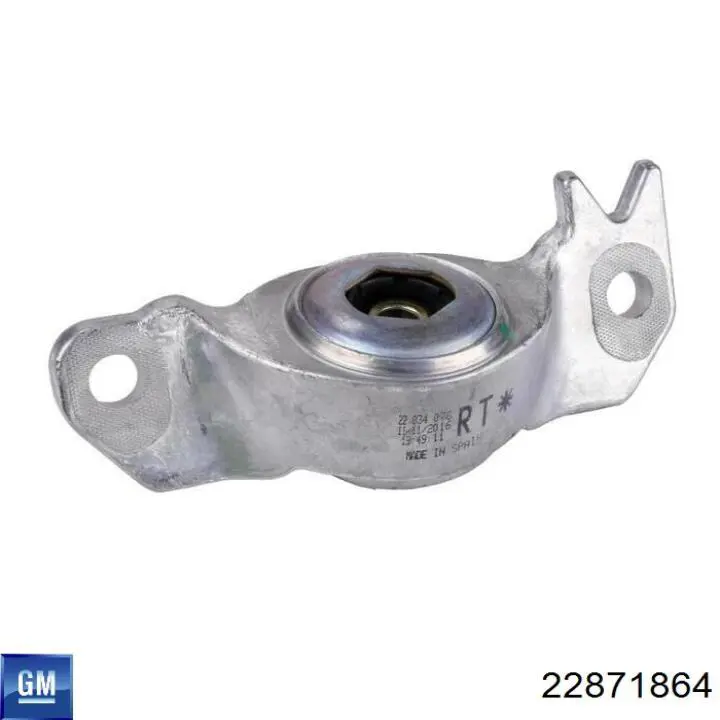 22871864 Peugeot/Citroen Резиновое кольцо передней пружины