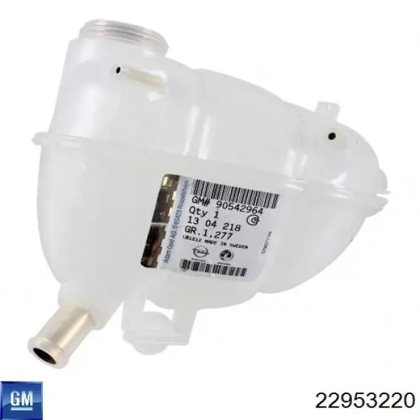Купить 22953220 General Motors Водяной бачок системы охлаждения