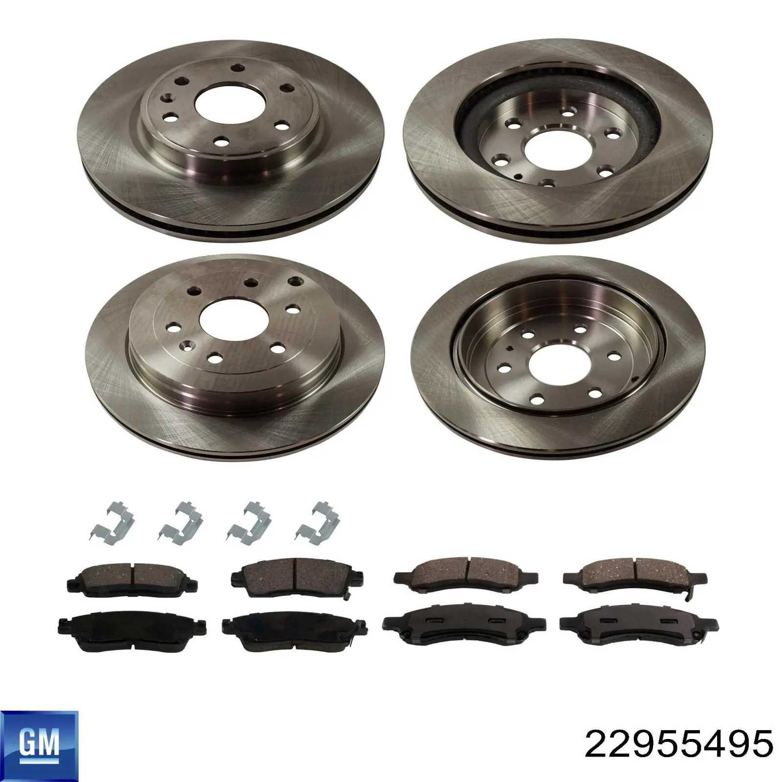 22955495 General Motors Диск тормозной передний