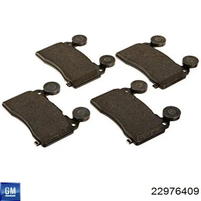 22976409 General Motors Колодки передние