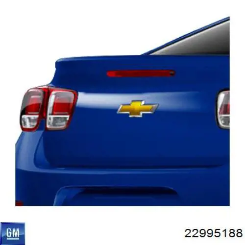 22995188 General Motors Решетка переднего бампера