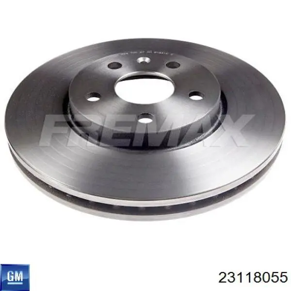 Передний тормозной диск General Motors 23118055
