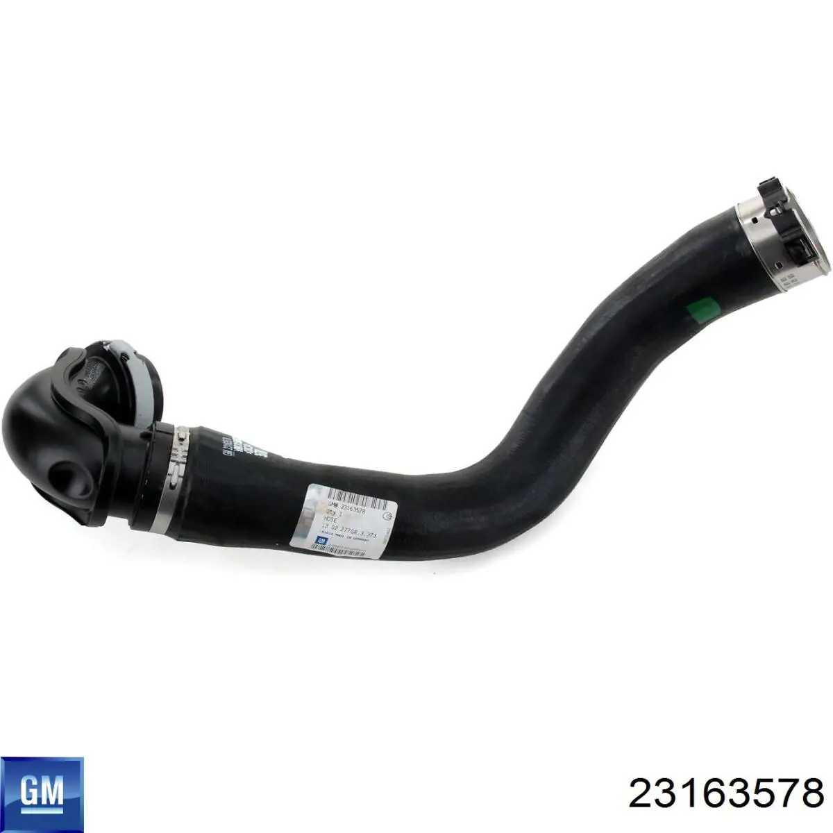 Патрубок интеркулера 23163578 General Motors