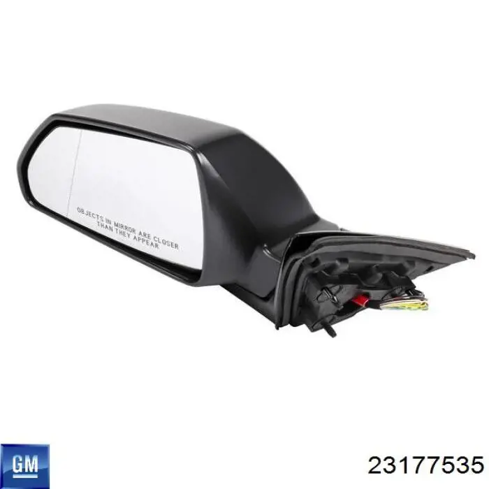Зеркальный элемент водительского зеркала General Motors 23177535 цена, от  USD