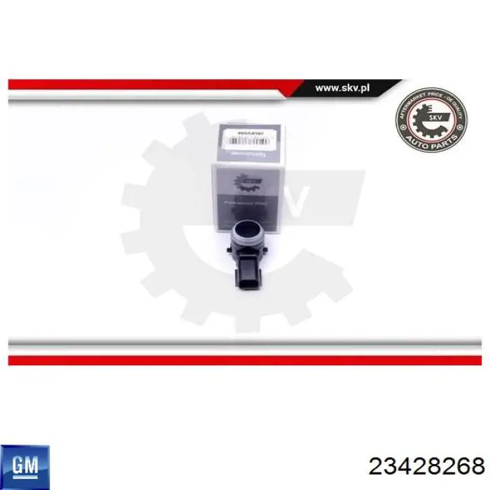 Датчики парковки задний General Motors 23428268