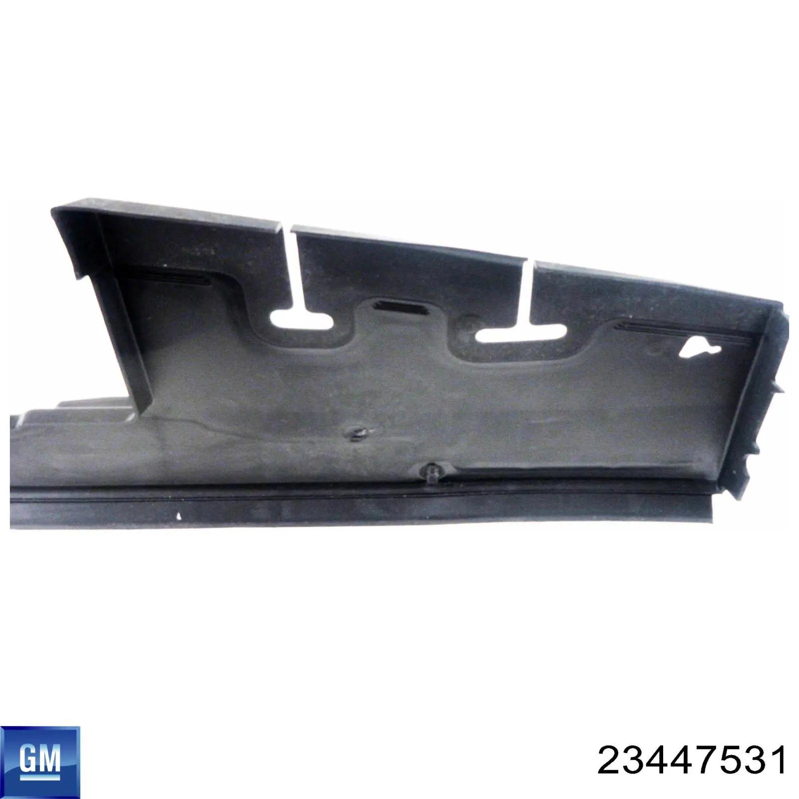 23447531 Peugeot/Citroen conduto de ar/defletor do radiador, superior