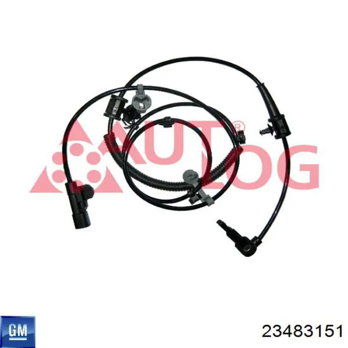 Датчик АБС передний 23483151 General Motors