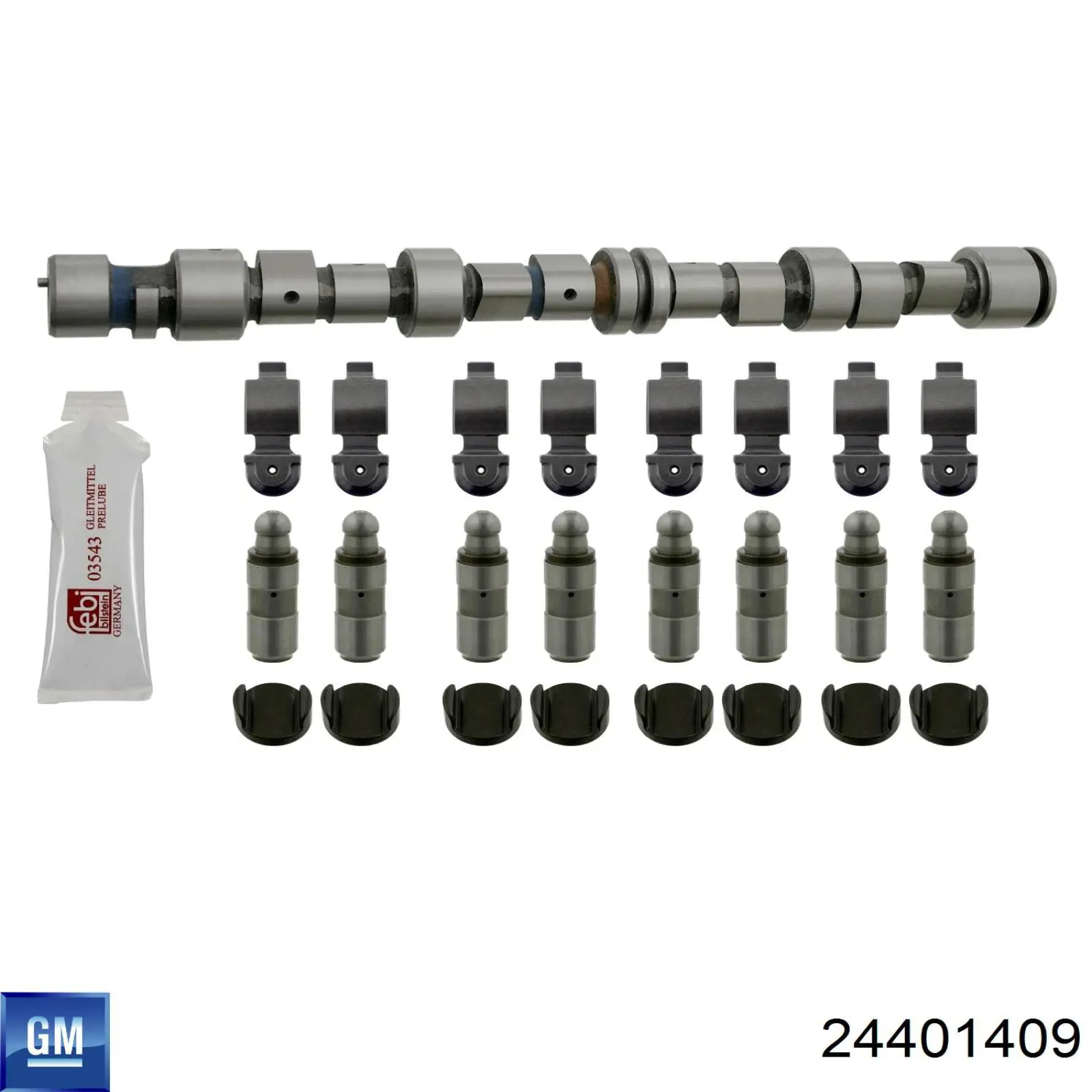 Распредвал 24401409 General Motors