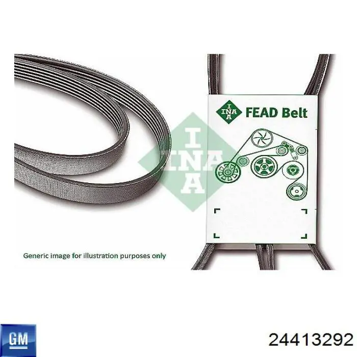 24413292 General Motors Поликлиновый ремень